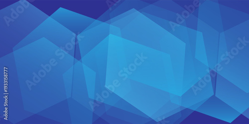 Simple blue background with glowing geometric lines. Blue gradient abstract modern art nice graphic illustration