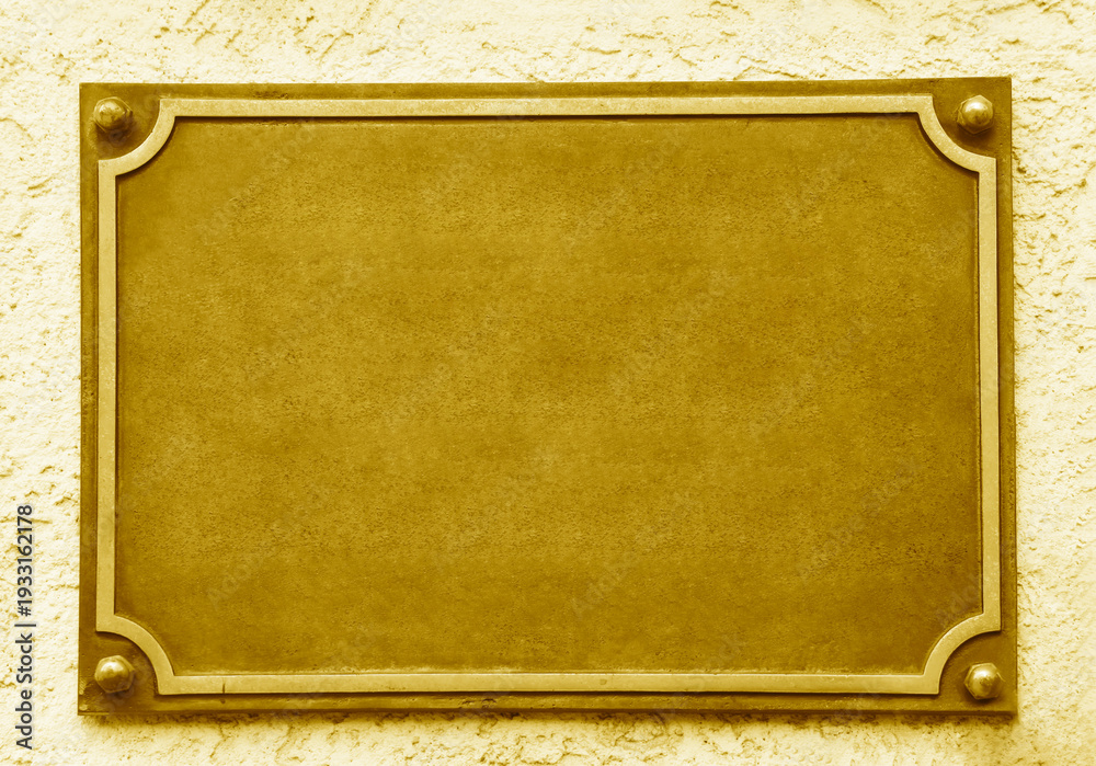 Fototapeta premium gold frame picture frame golden empty frame decorative interior design home decor wall art ornamental brass metal frame rectangular modern minimalist simple elegant luxury high-end