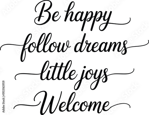 Inspirational Quote Typography