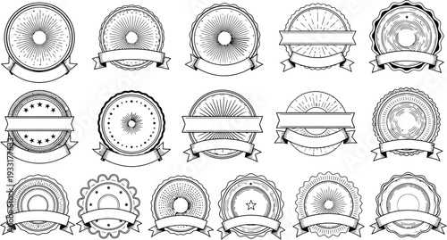 A collection of intricate pie charts displayed in a grid pattern.