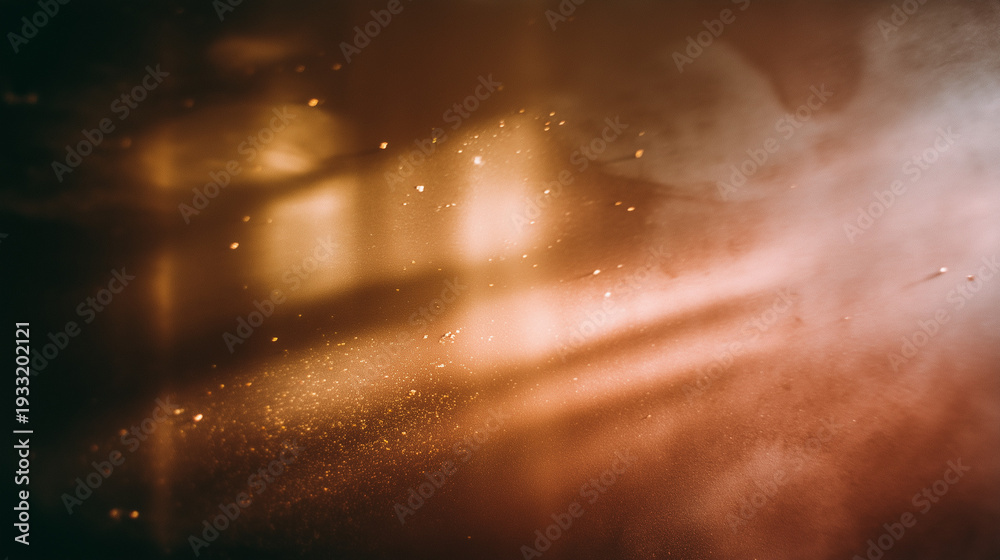 Naklejka premium Gritty Film Grain Light Leaks