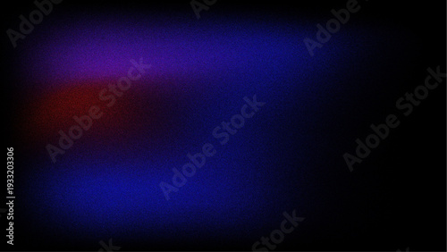 Gradient colored shapes on black background purple