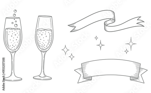 Minimalist vector graphic showing a simple file labeled vector file isolated on transparent background, Vector, illustration