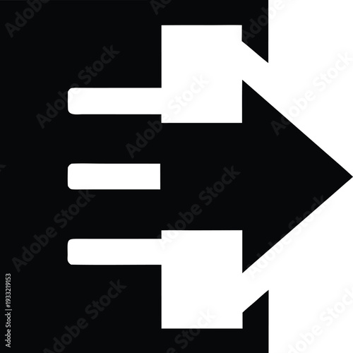 follow request silhouette vector illustration on transparent background