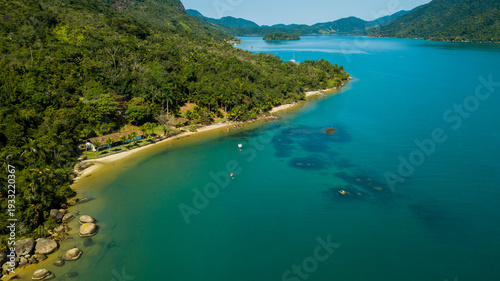 Fotografie Fiorde Saco do Mamanguá em Paraty patrimônio da humanidade, 8 km de beleza exube