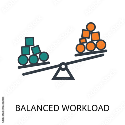 Achieving harmonious equilibrium in task distribution for optimal productivity and efficient workload management, promoting business success