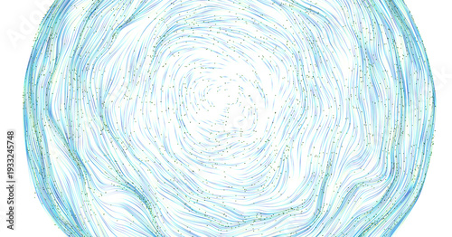 Abstract artwork featuring ...