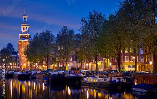 Obraz na plátně Amsterdam, Netherlands