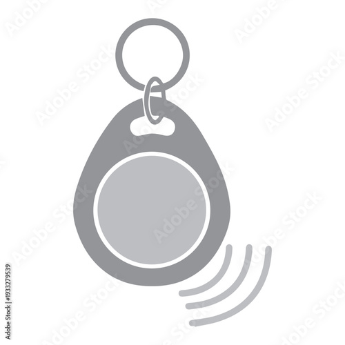 Wireless Key Fob Icon