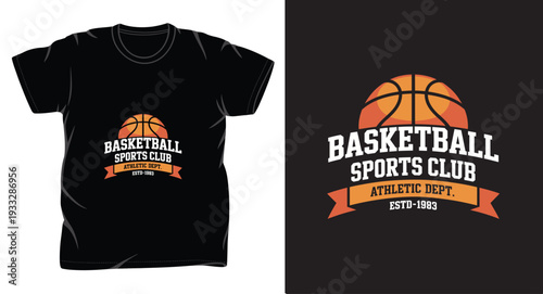 basketball graphic vector art t shirt design print template
