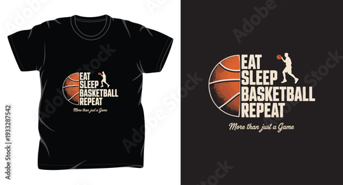 basketball graphic vector art t-shirt design print template