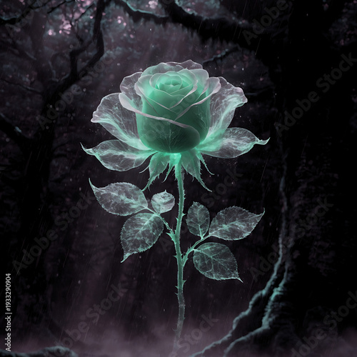 grunge floral background