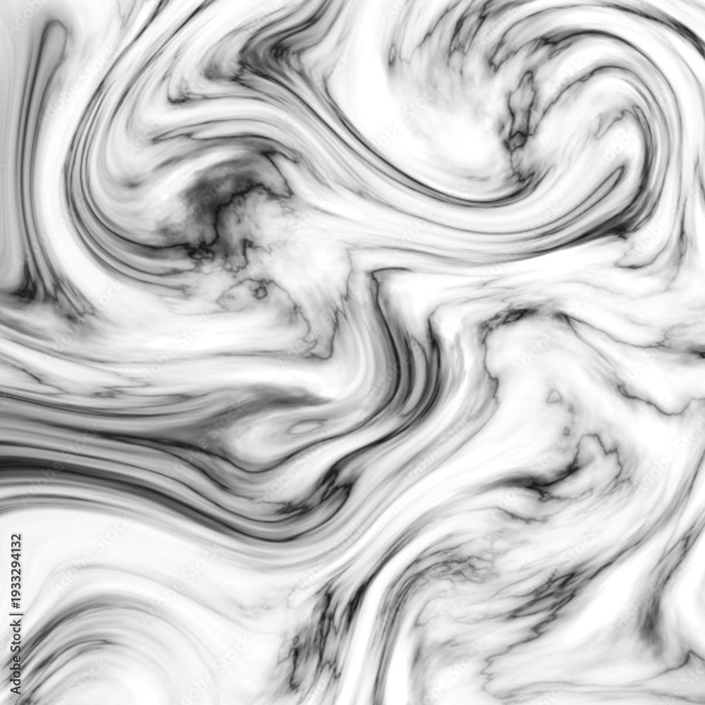 Obraz premium Dark black abstract texture background luxury marble swirls charcoal smoke effect fluid liquid surface design minimalism