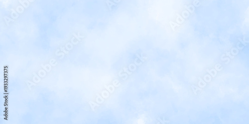 Abstract Turquoise and Blue Winter Watercolor Background with Ethereal Cloud Texture, Soft Gradient Diffusion, Snowy Sky Pattern, and Minimalist Artistic Design Backdrop.