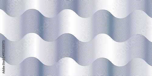 3D modern wave curve abstract presentation background. Luxury paper cut background. Abstract decoration, gold pattern, halftone. vector