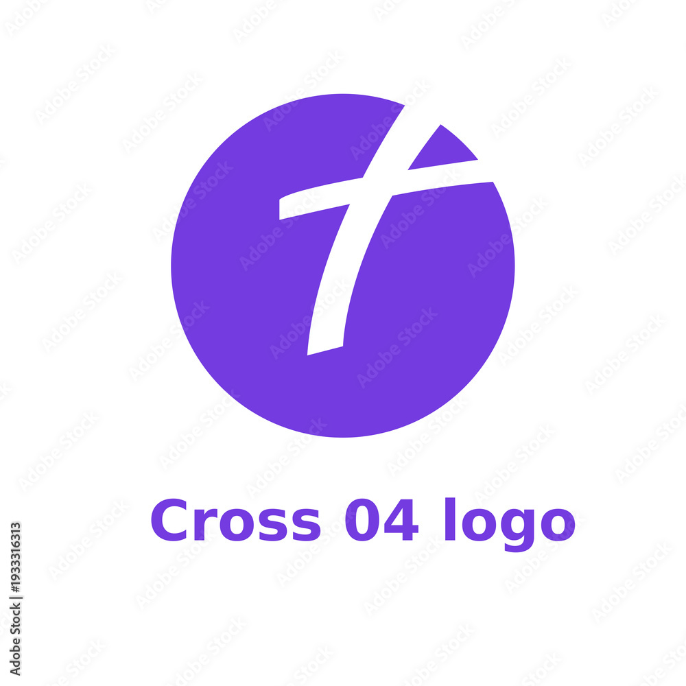 Obraz premium Cross 04 Logo Design
