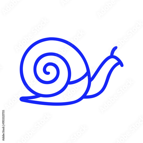 Snail Line Art