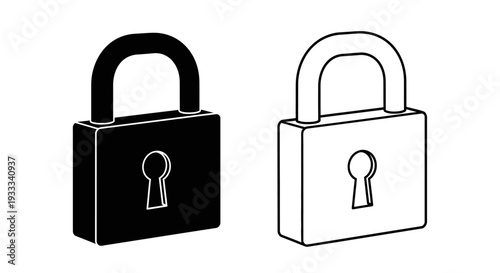 Locks and keys Vector