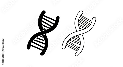 Dna double helix structure Vector