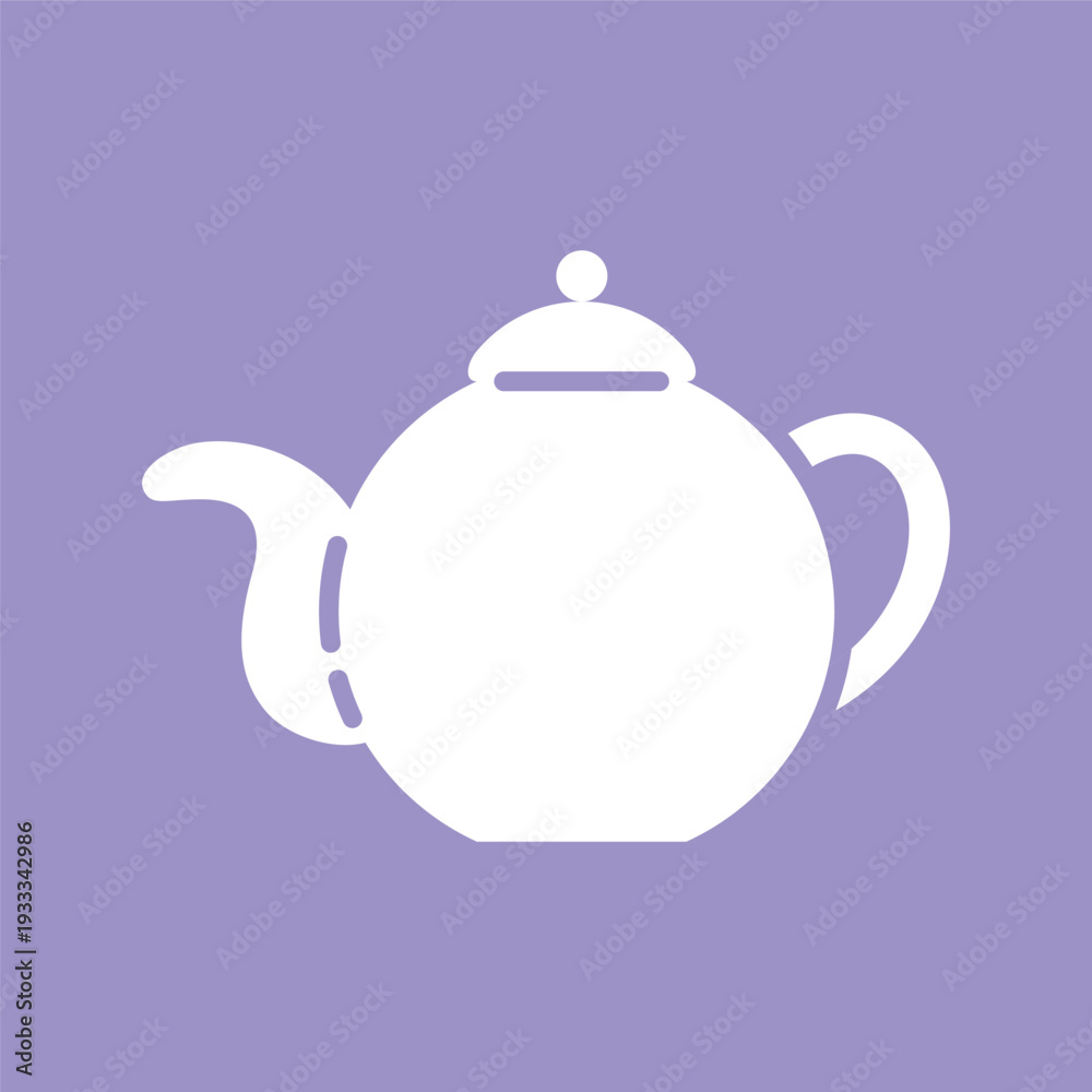 Obraz premium ティーポットアイコン