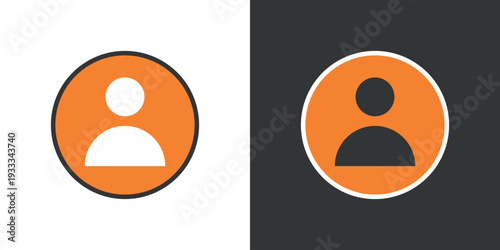 シンプルな人型アイコン