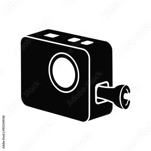 Action Camera Silhouette Icon