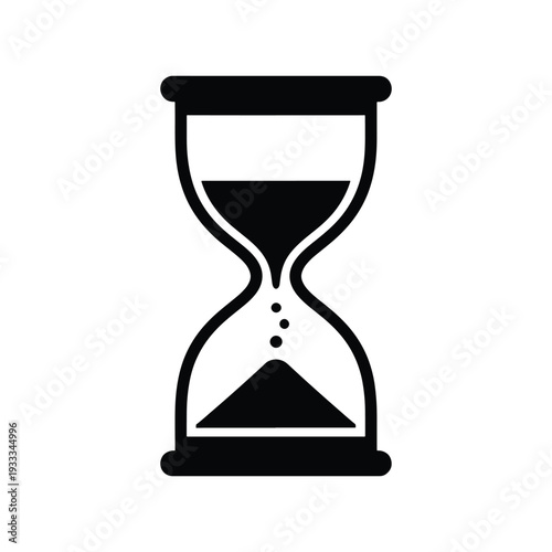 Hourglass Silhouette Icon