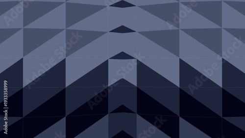 Geometric Pattern Dark Blue Triangles Background.