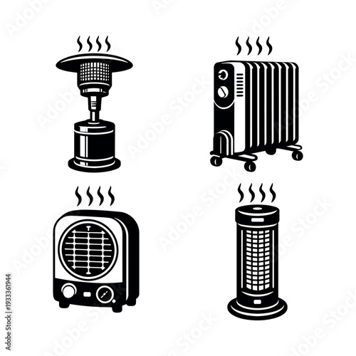 Variety of heating gadgets and tools to keep you cozy and warm during the winter season, both indoors and outdoors