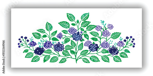 A lush, vibrant Lantana bush, centered in the frame, is depicted against a transparent background. The bush displays an abundance of small, clustered purple flowers and verdant green leaves, creating 
