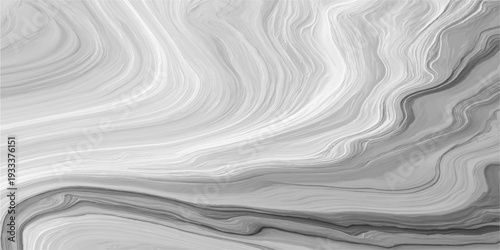 Smooth black and white abstract background with flowing silk waves and a soft satin texture design on a liquid marble surface pattern
