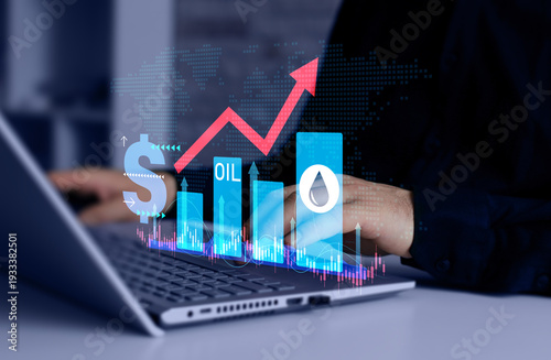 Foto Crude oil prices go up