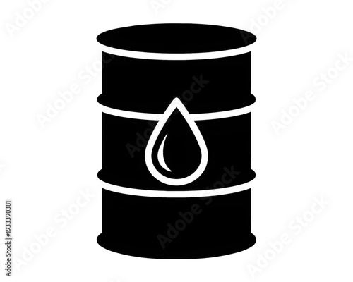 black oil barrels
