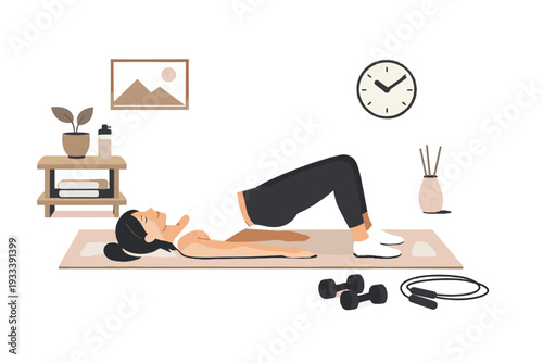 Generation style neutral background illustration icon clean image vector gradients simple interior