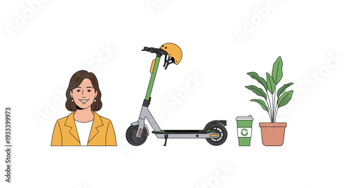 A young woman peacefully reads an open book, next to a warm mug, a comfortable chair, and a desk lamp.