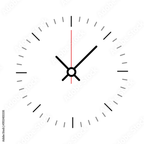 Time and clock symbol. Date, time, era, duration, period, span, hour, minute, watch, timer, time keeper for UI UX, website, mobile app, separation.