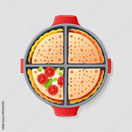 Crepe maker with sweet and savory crepes