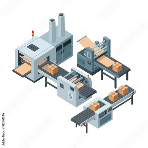 Industrial Factory Production Line Machinery Equipment.