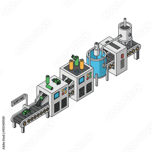 Industrial Manufacturing Equipment Production Line Machinery.
