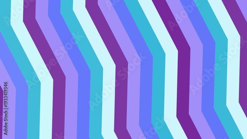 Vibrant multicolored chevron pattern with purple blue hues.