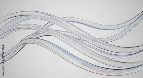 abstract wavy lines, colorful curves background