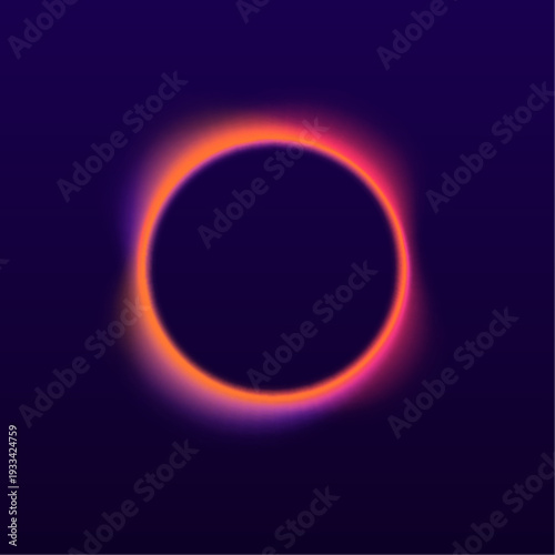 Abstract watercolor orange circle isolated on transparent PNG. Soft pigment textures blend into airy gradient edges. Artistic fluid paint illustration with light glow.