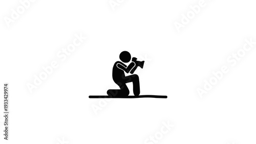 Video Person Taking Photo Icon