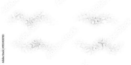 Minimal Black Particle Texture Set on White Background, Ideal for Subtle Corporate Branding, Editorial Layouts, Website Sections and Modern Graphic Design