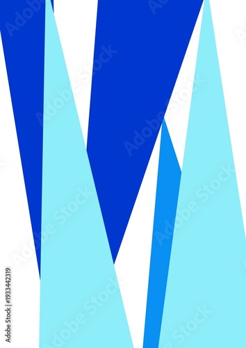 Background blue triangle abstract