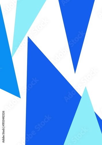 abstract blue background with triangles