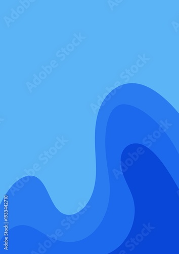 blue wave background for bussines profil