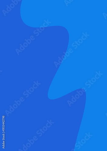 Minimal Blue Abstract Gradient Flow Wallpaper