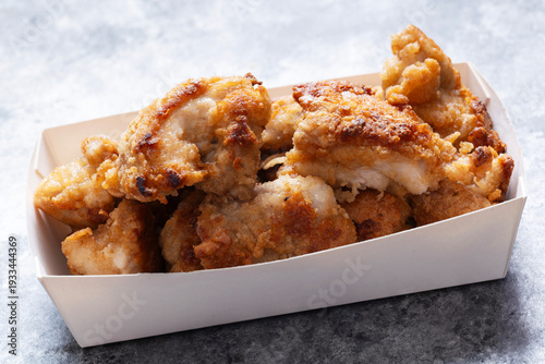 japanese karagge fried chicken food truck style