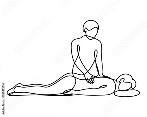 A person performing CPR on an unconscious person in a medical emergency situation